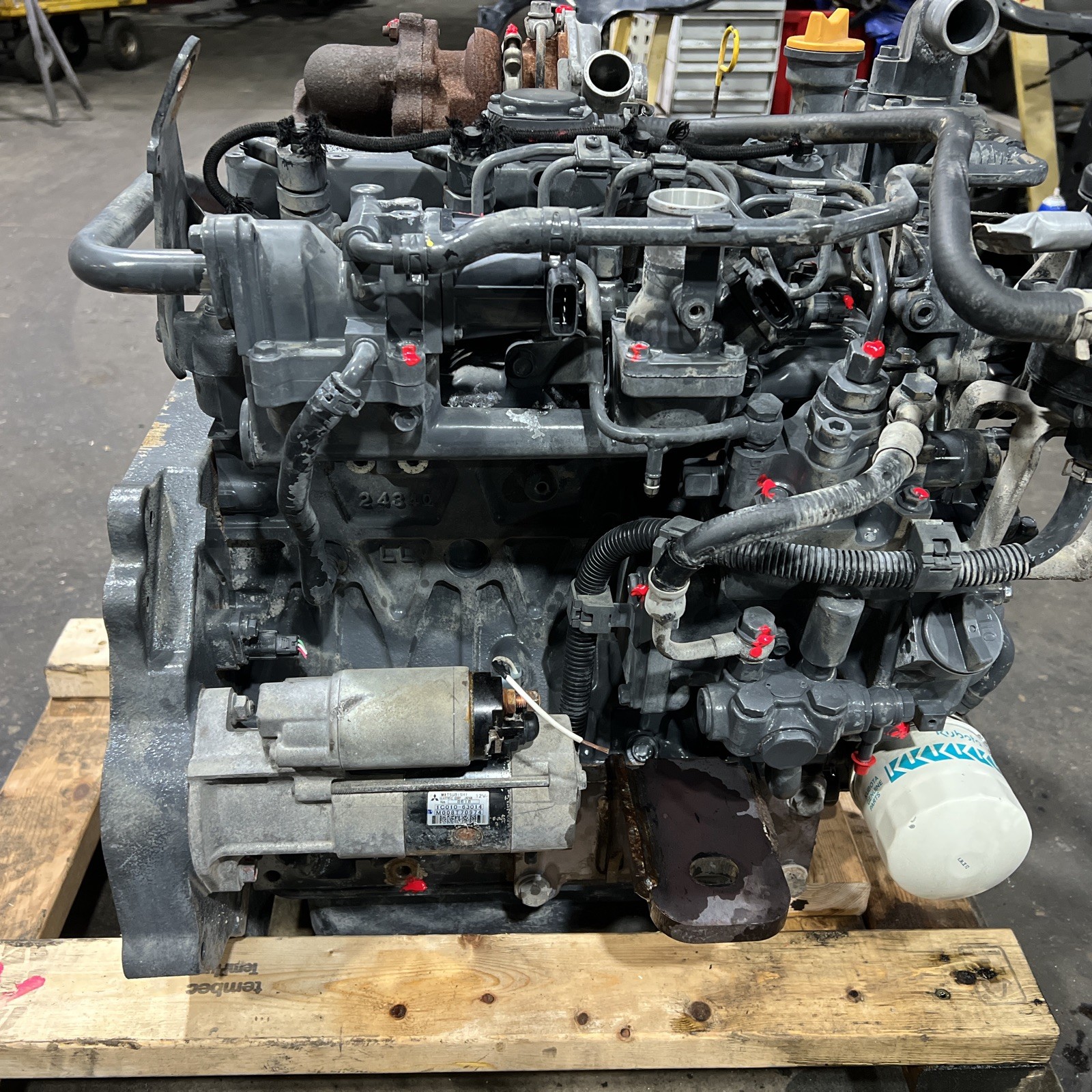 ⚡️ 2018 Kubota V2403-T Turbo Diesel Engine Industrial Equipment