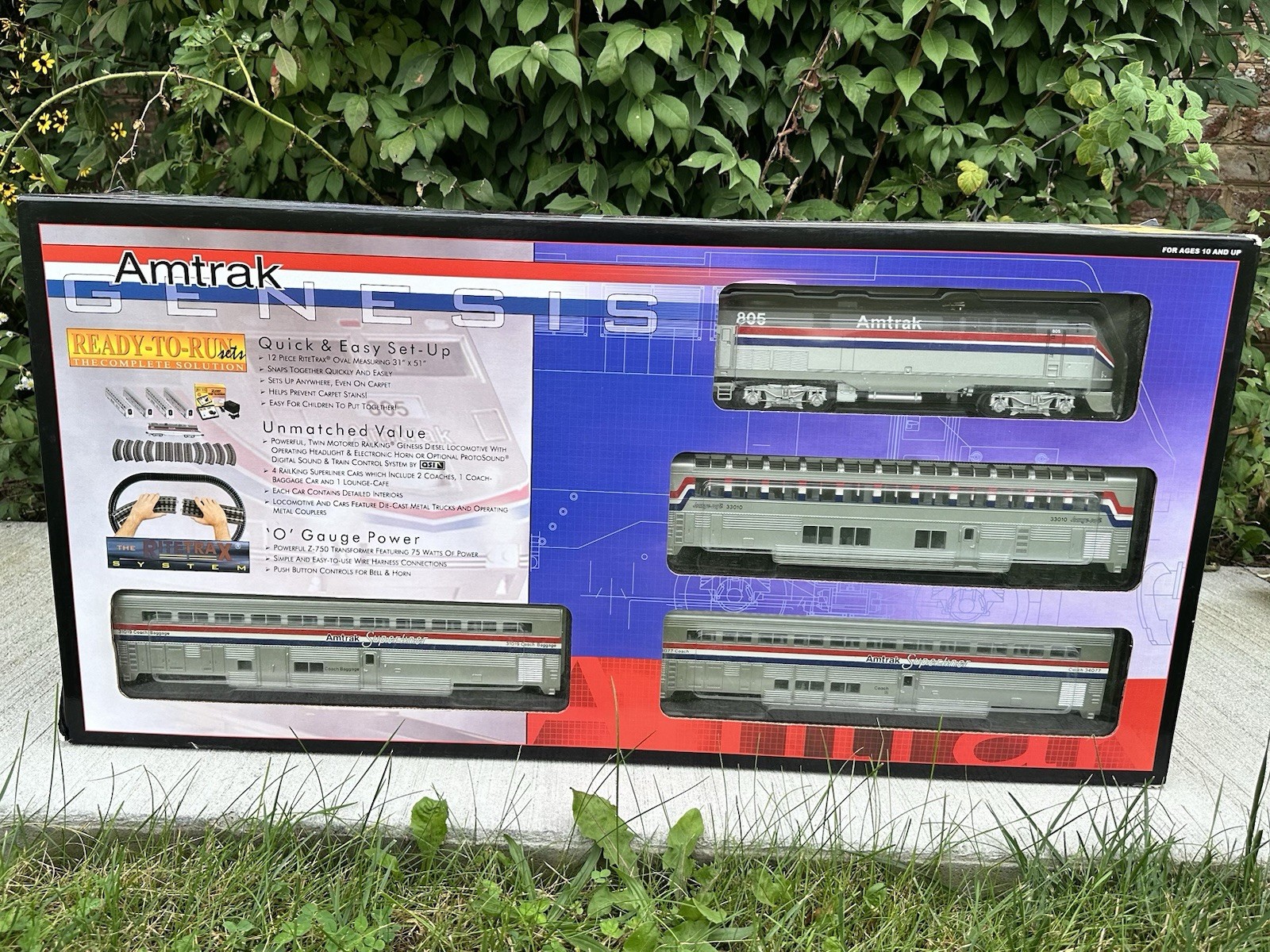 Amtrak Genesis MTH RailKing 30-4018-1 Amtrak Genesis MTH RailKing 30-4018-1