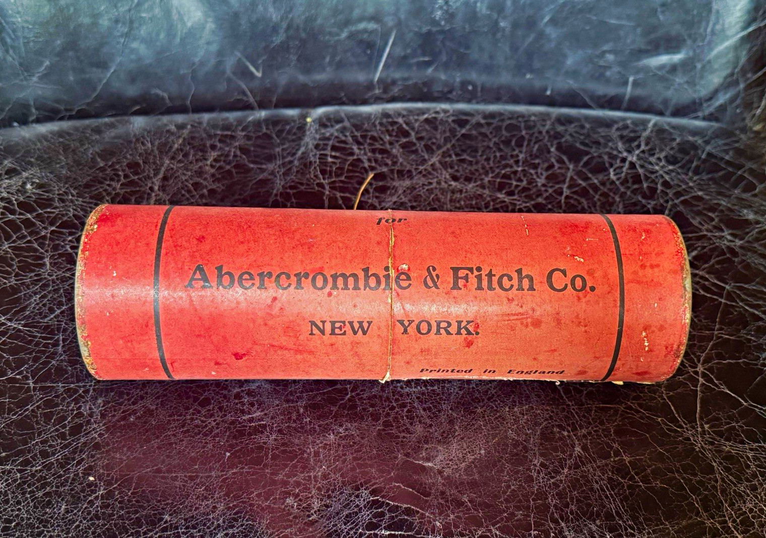 Vintage 1930’s-50’s Abercrombie & Fitch Co. Finest Shuttlecocks Tube, England