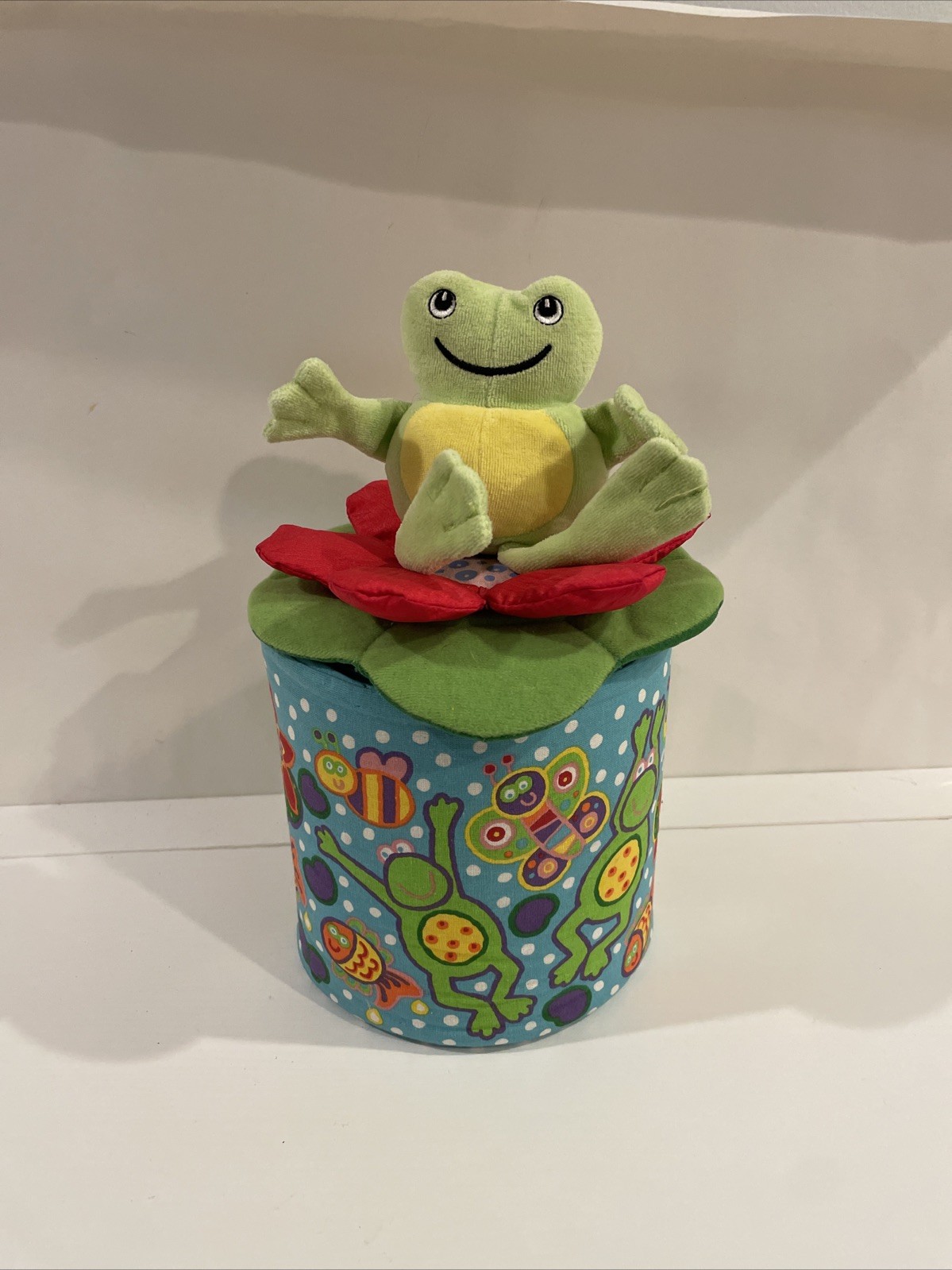Vintage Rare VHTF Galt Frog In The Box Toy Baby Einstein Vintage Rare VHTF Galt Frog In The Box Toy Baby Einstein