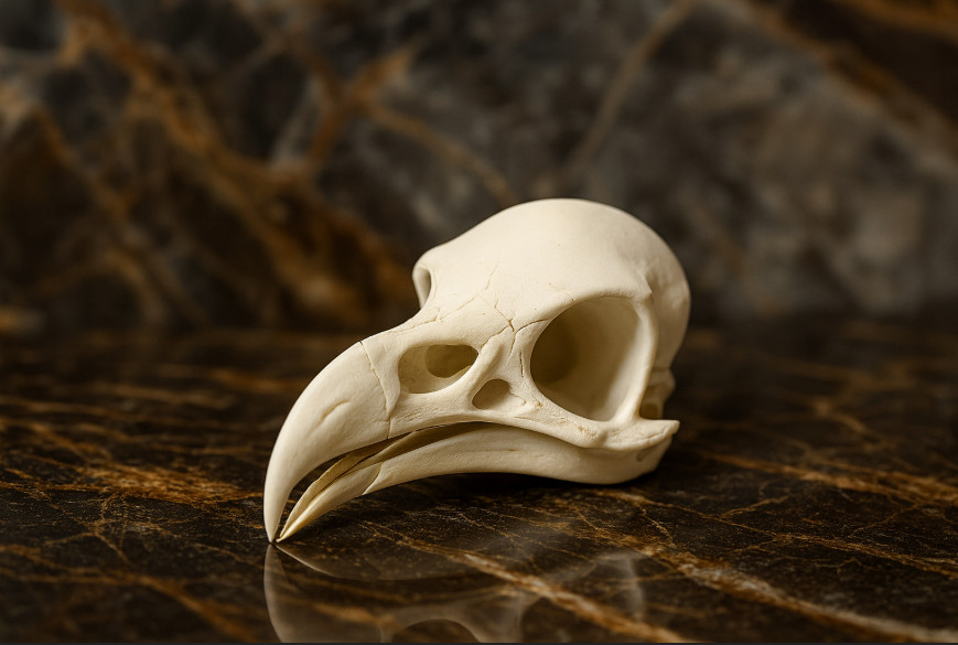 Bald Eagle Skull Replica Museum Quality 1:1 Life Size Educational Collectible