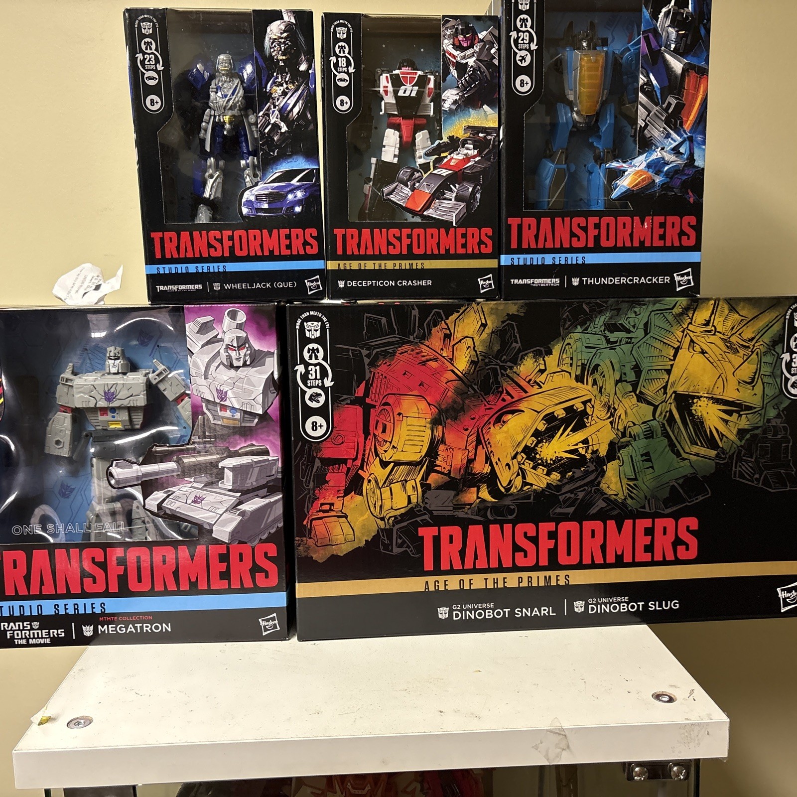 Hasbro Transformers lots of 5 Hasbro Transformers lots of 5