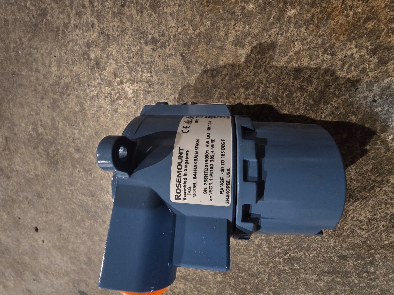 Rosemount 644 Temperature Transmitter 644HAKBJ6M5F6Q4 HART LCD Field Mount Rosemount 644 Temperature Transmitter 644HAKBJ6M5F6Q4 HART LCD Field Mount
