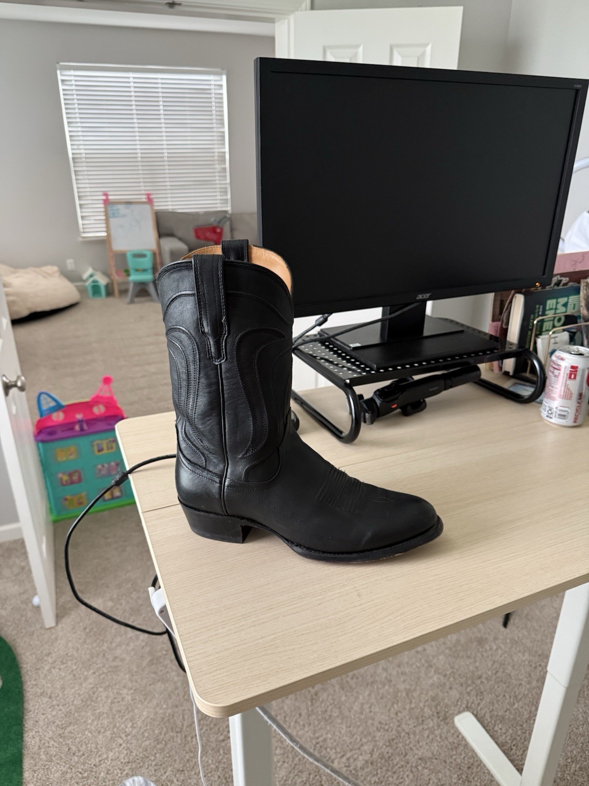 Tecovas Men's Black Cartwright Boots US 10.5 Tecovas Men's Black Cartwright Boots US 10.5