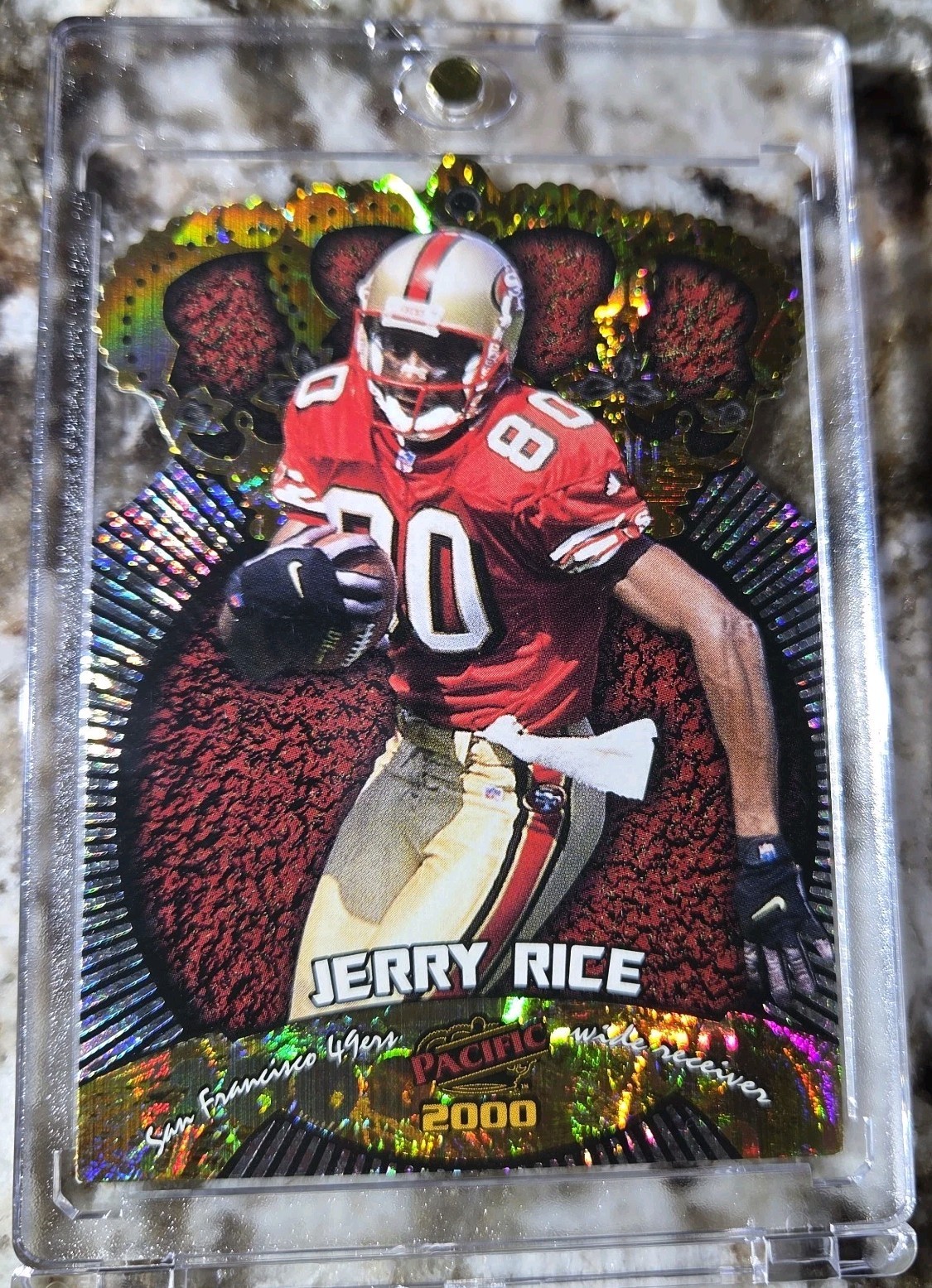 Jerry Rice GOLD CROWN FOIL CARD CROWN ROYALE SAN FRANCISCO 49ERS MINT HOF Jerry Rice GOLD CROWN FOIL CARD CROWN ROYALE SAN FRANCISCO 49ERS MINT HOF