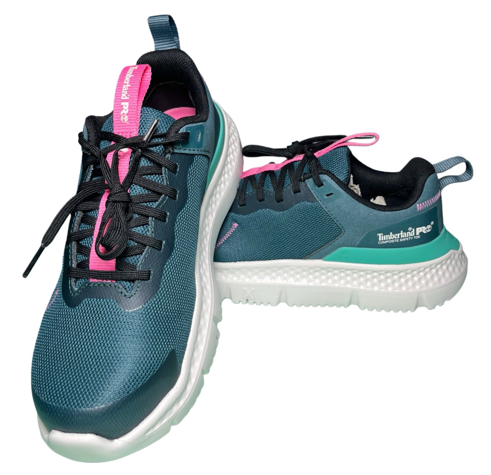 Timberland Pro Women's Shoes Setra Composite Safety Toe Women’s 5.5 GRN NWB Timberland Pro Women's Shoes Setra Composite Safety Toe Women’s 5.5 GRN NWB
