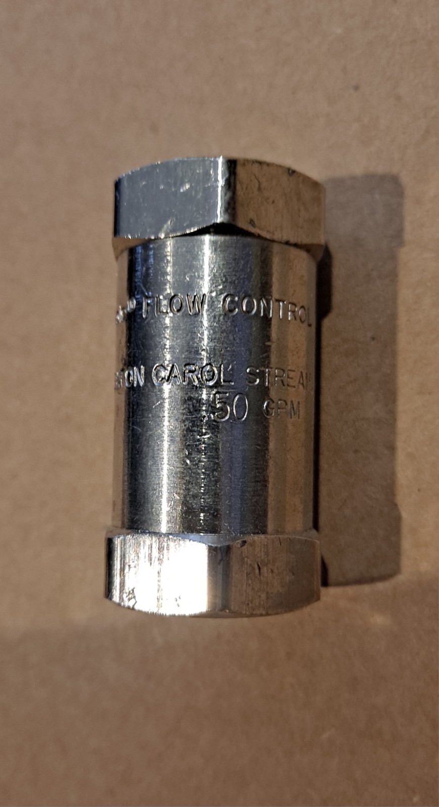  DOLE FLOW CONTROL VALVE .5 GPM 3/8 NPT