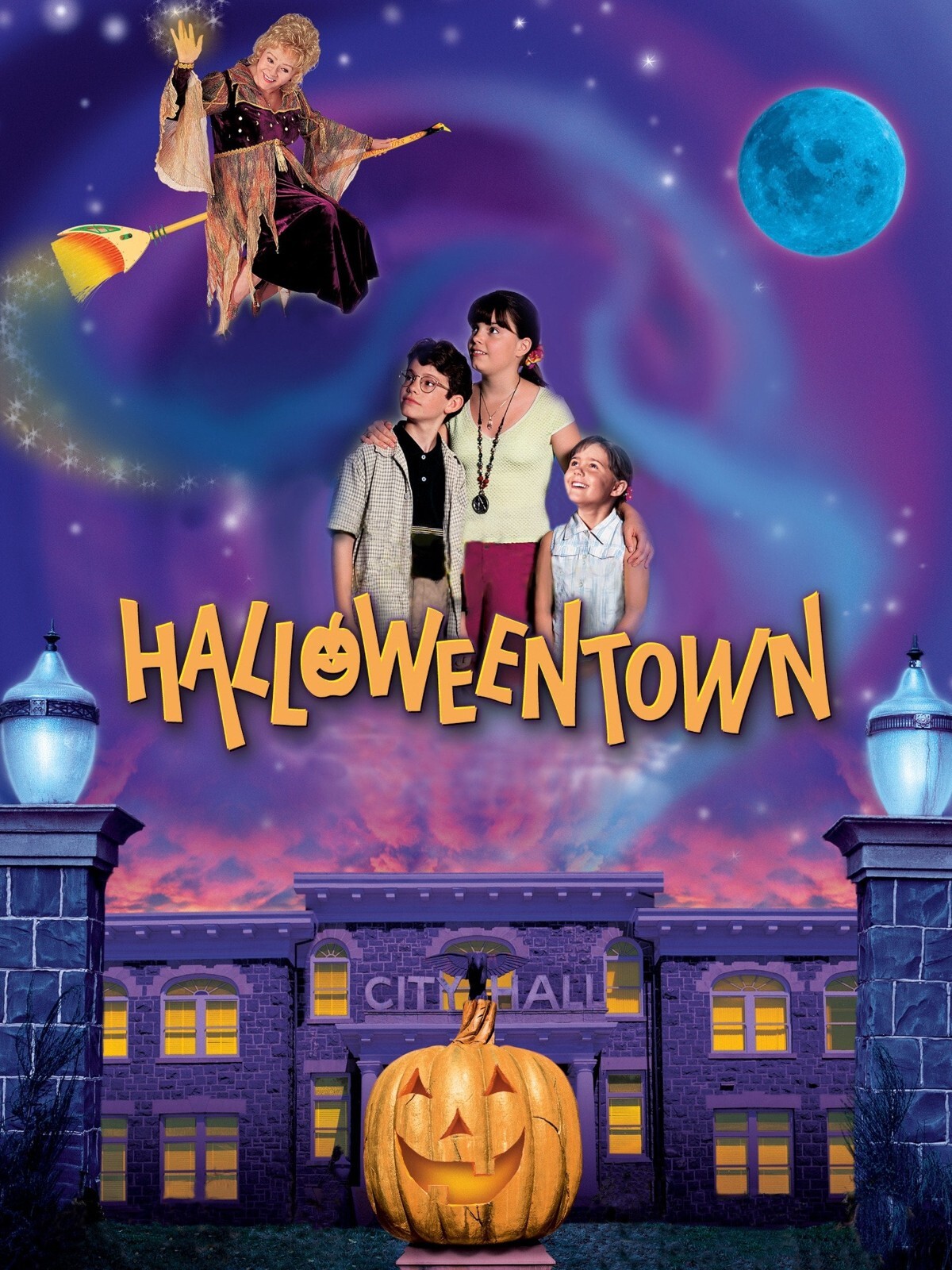 1998 Halloweentown Movie Poster 11X17 Aggie Marnie Witch Ghouls 🧹🎃🍿
