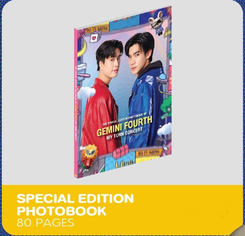 [Pre-order] Gemini Fourth My Turn Concert Official MDs My School President GMMTV