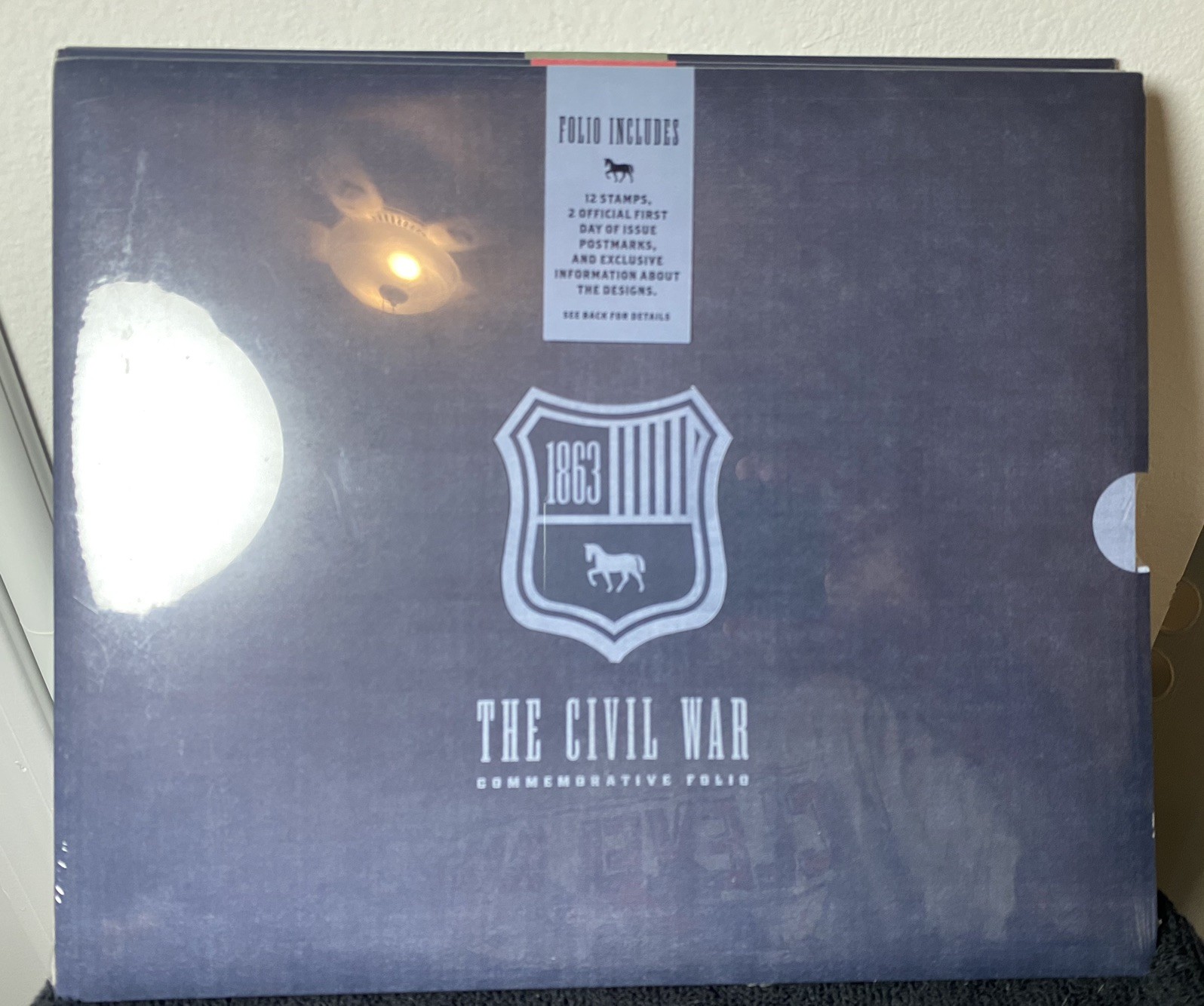 The Civil War 1863-1865 - US Commemorative Stamp Book w/ Sealed Mint Stamp Set