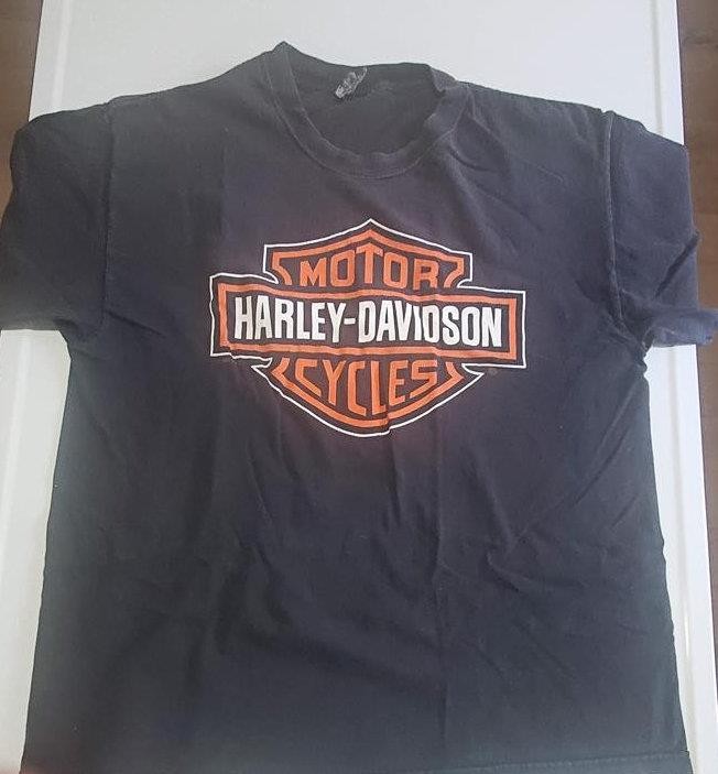 Vintage Barb’s Harley‑Davidson Philadelphia T‑Shirt Black Bar & Shield Tee XL