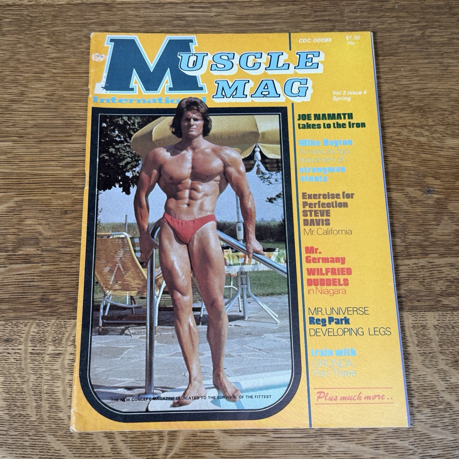 Musclemag 1977 Vintage Bodybuilding Muscle Magazine Wilfried Dubbels Reeves Musclemag 1977 Vintage Bodybuilding Muscle Magazine Wilfried Dubbels Reeves