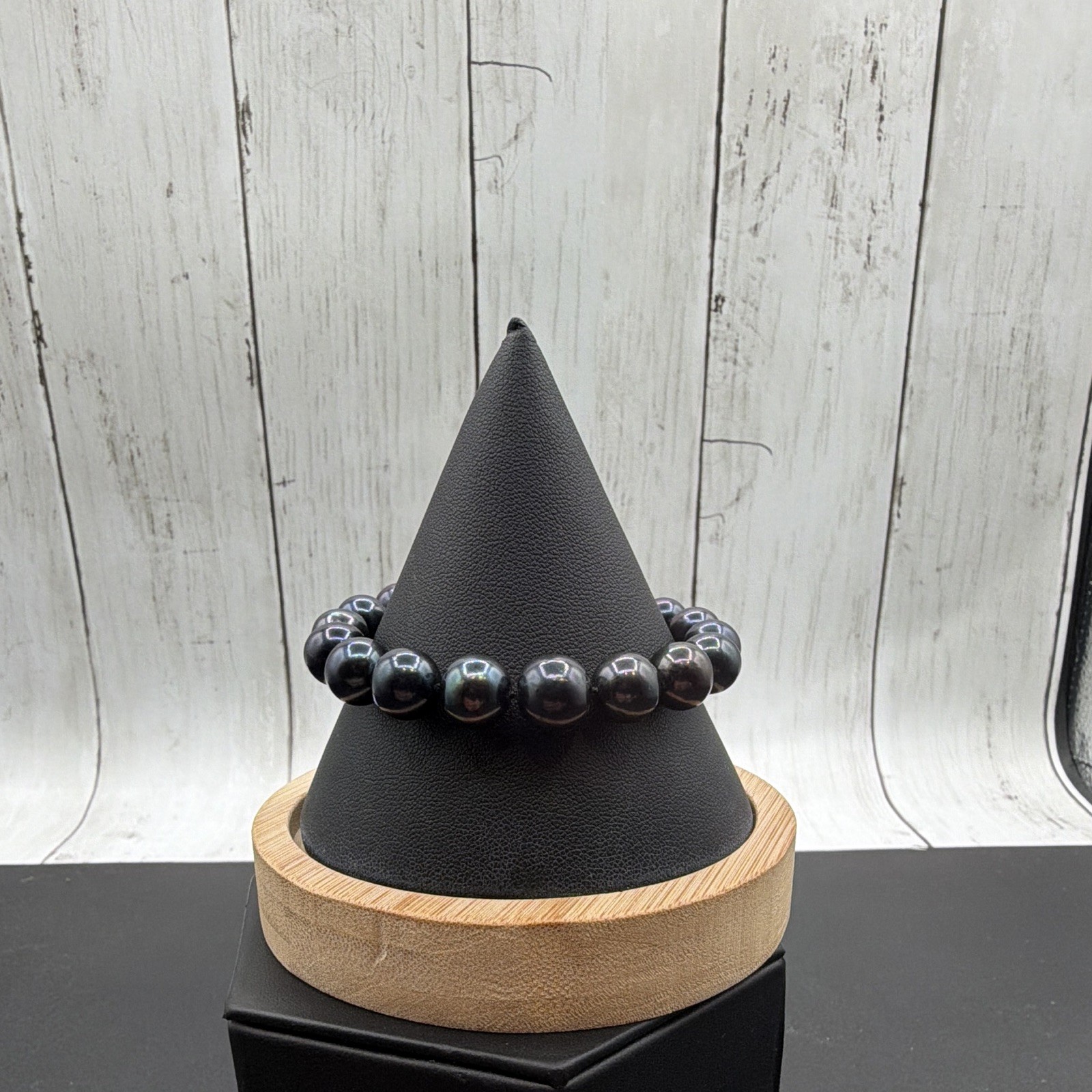 8” AA Grade Double Knotted Tahitian Pearl Bracelet