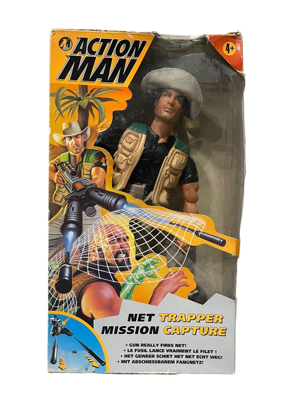 RARE 1998 Action Man Net Trapper 12\