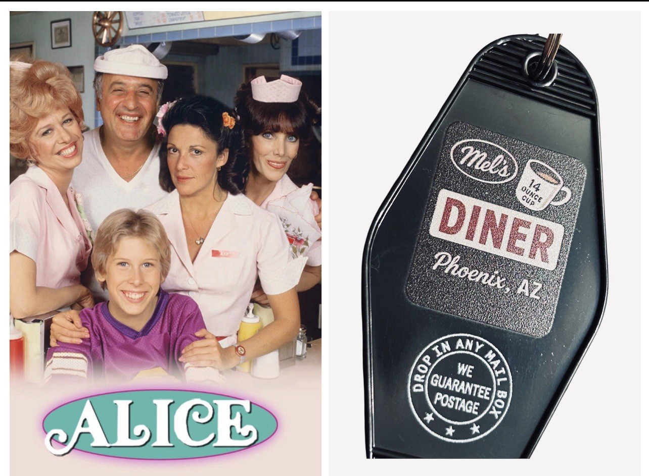 Mel's Diner Phoenix Vintage Keychain Mel's Diner Phoenix Vintage Keychain