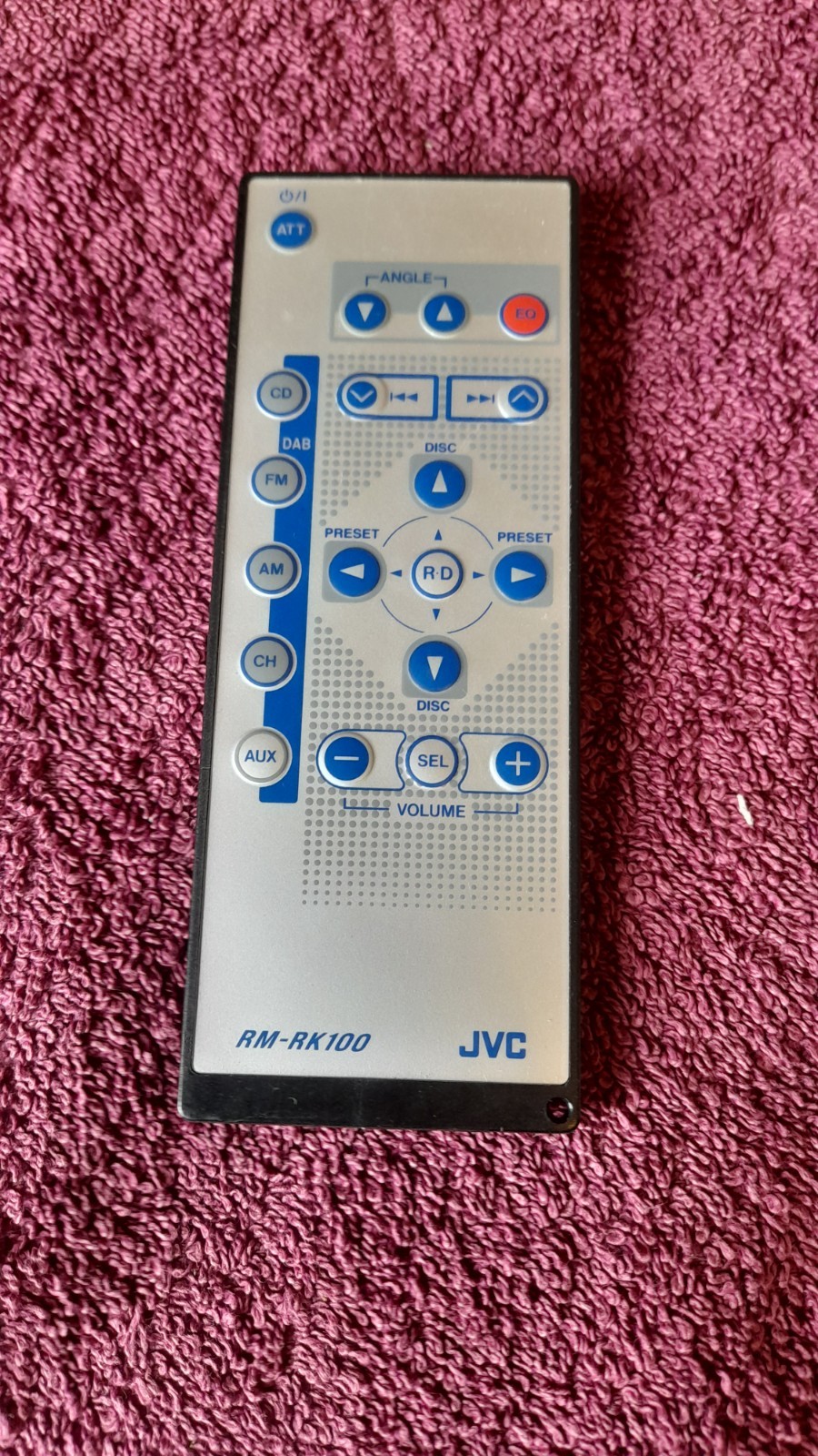 JVC Remote Control RM RK 1OO Car Stereo Original, compatibility in photos JVC Remote Control RM RK 1OO Car Stereo Original, compatibility in photos