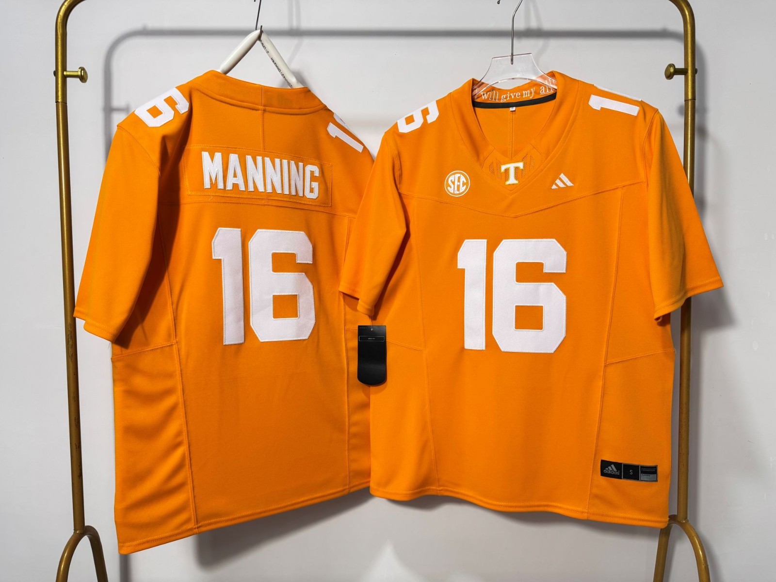 New Mens Peyton Manning #16 Faizon Brandon #11 Tennessee Volunteers All Stitched New Mens Peyton Manning #16 Faizon Brandon #11 Tennessee Volunteers All Stitched