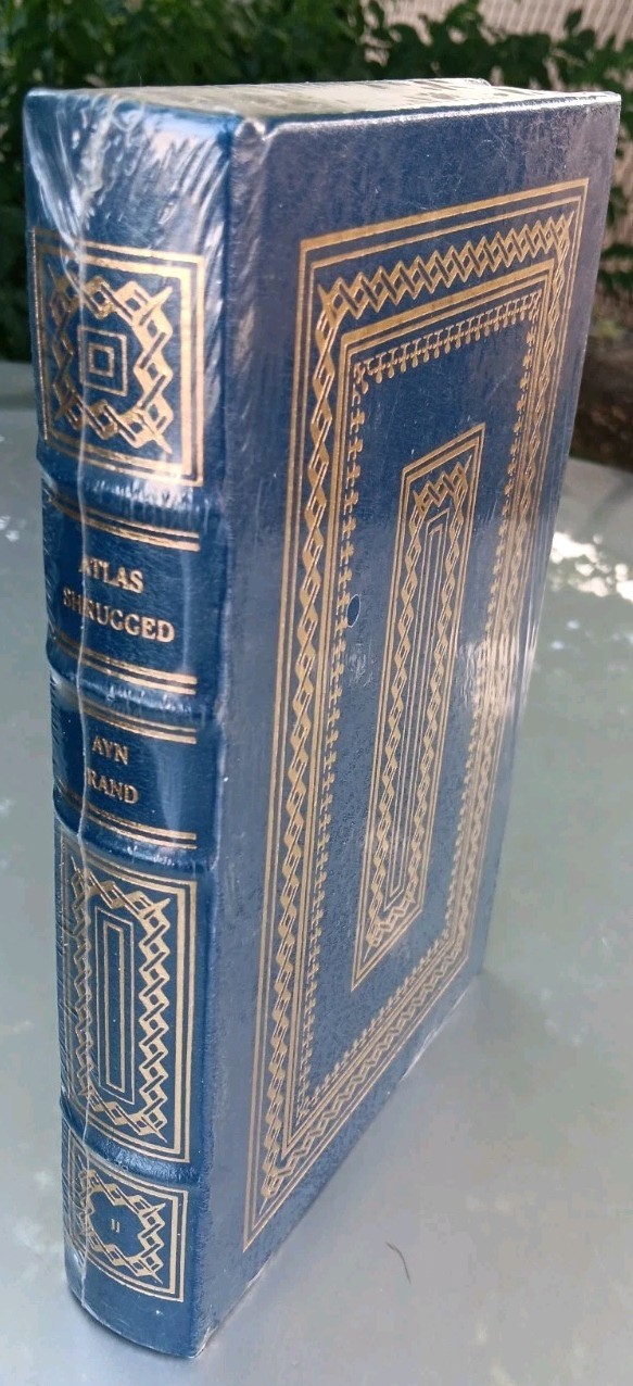 AYN RAND Atlas Shrugged Easton Press New Sealed Leatherbound Book 2 AYN RAND Atlas Shrugged Easton Press New Sealed Leatherbound Book 2