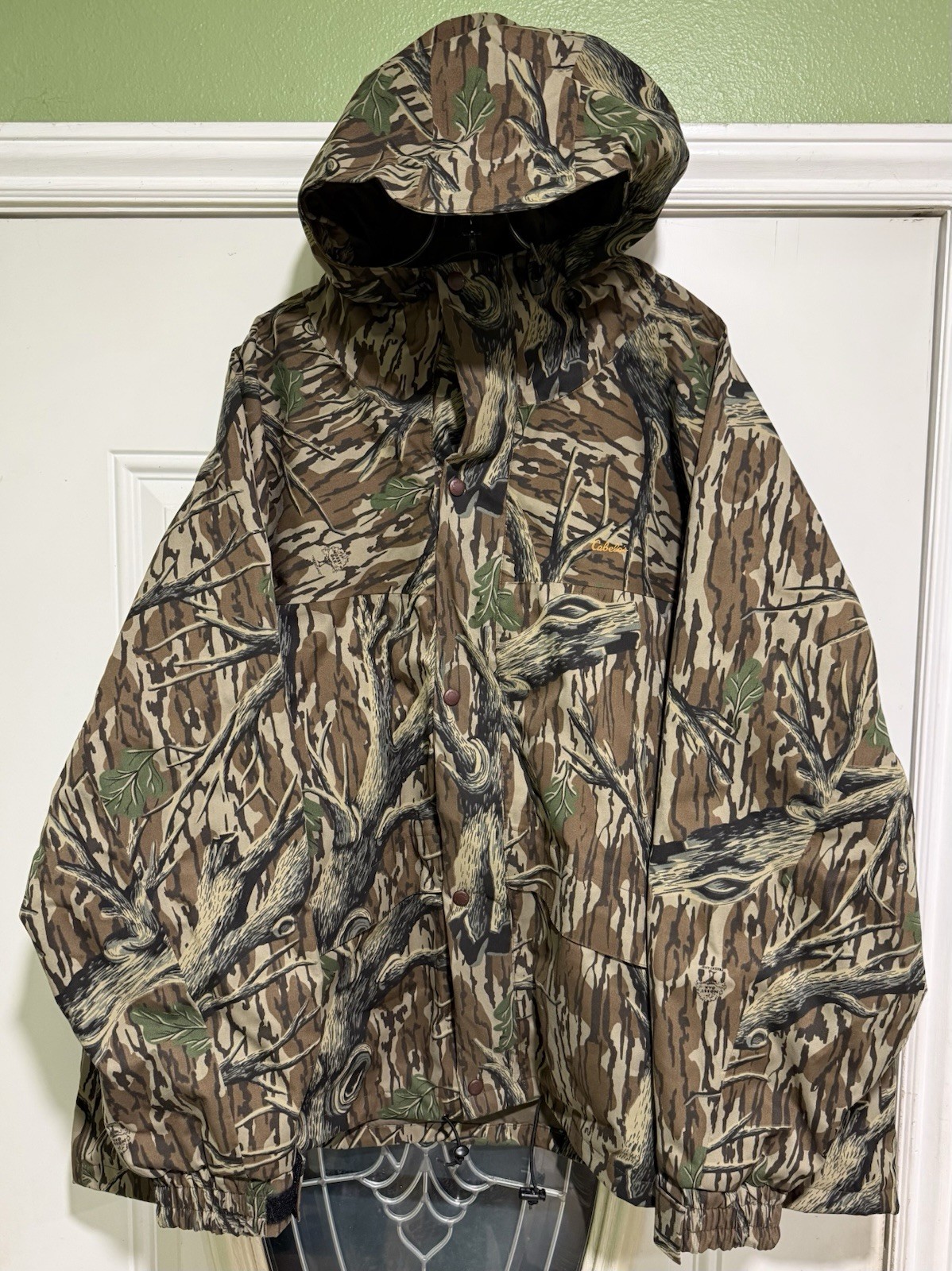 Cabela’s Mossy Oak Camo Gore-Tex Hunting Jacket Size 4XL Made In USA
