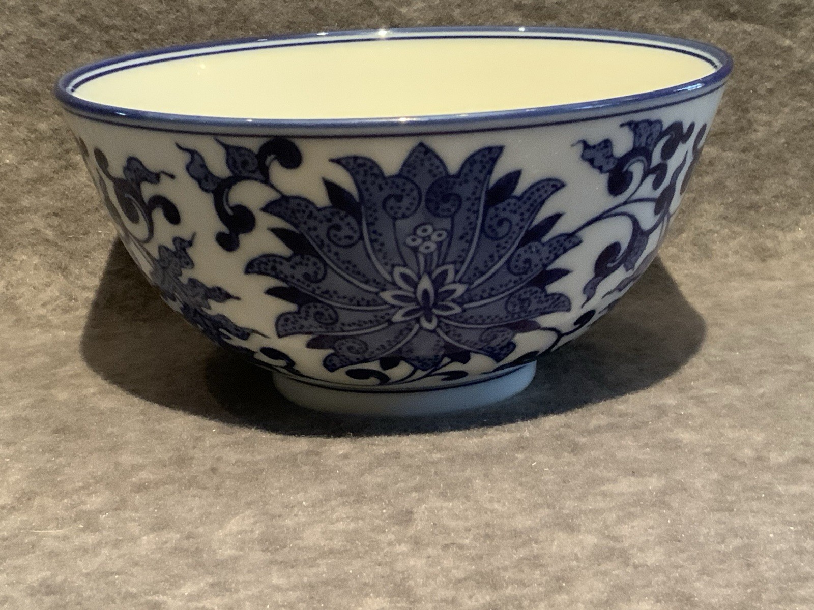 Beautiful Bombay Discontinued 6”x3” Asian Garden All Purpose Porcelain 16oz Bowl