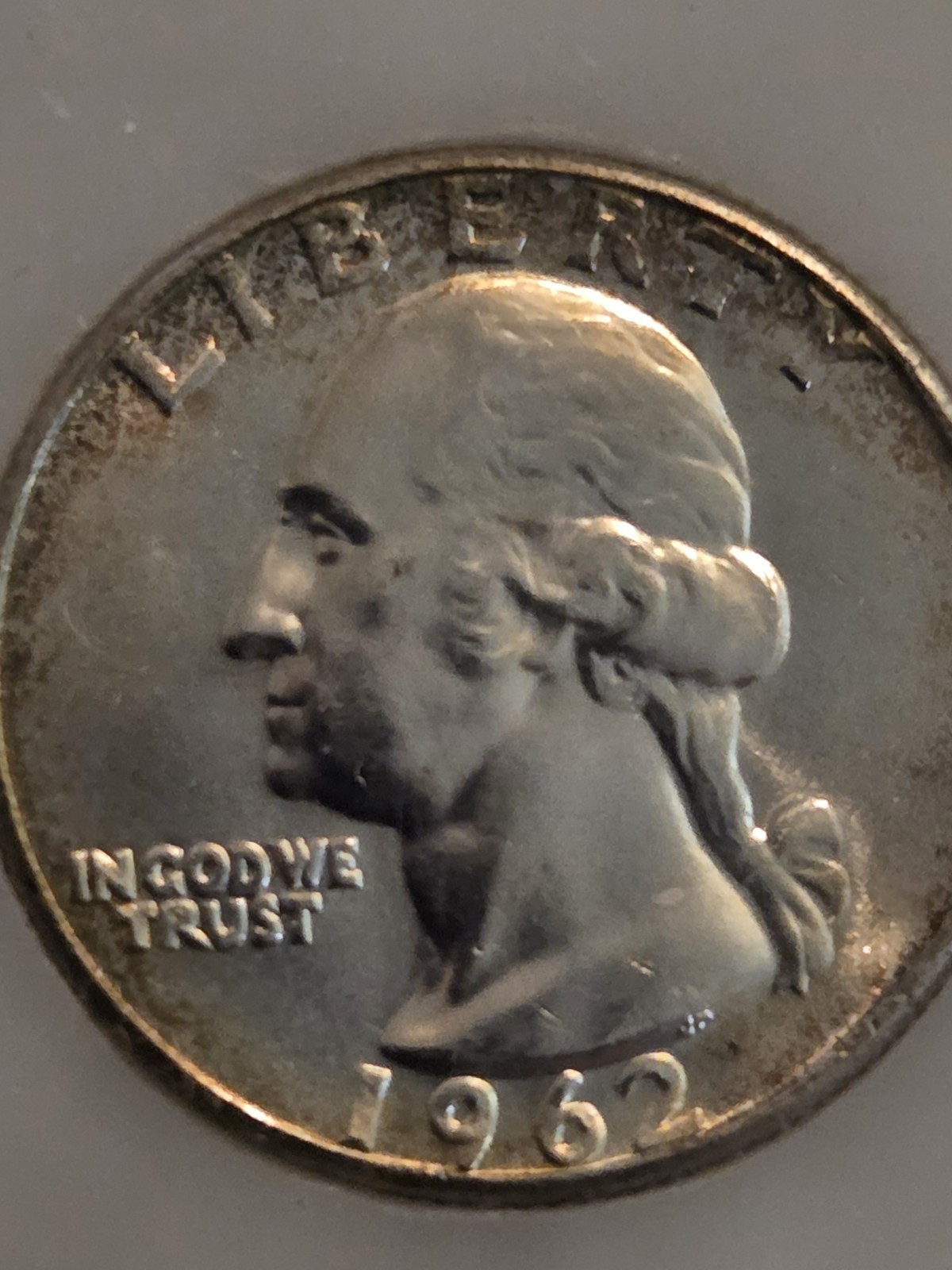 1962P Washington Quarter Choice BU Mint State 90% Silver 25c US Coin 1962P Washington Quarter Choice BU Mint State 90% Silver 25c US Coin
