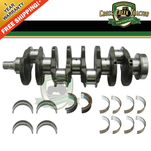 CRANKSHAFT07 Crankshaft & AT21139/RE27352 Bearing Kit For John Deere Tractors