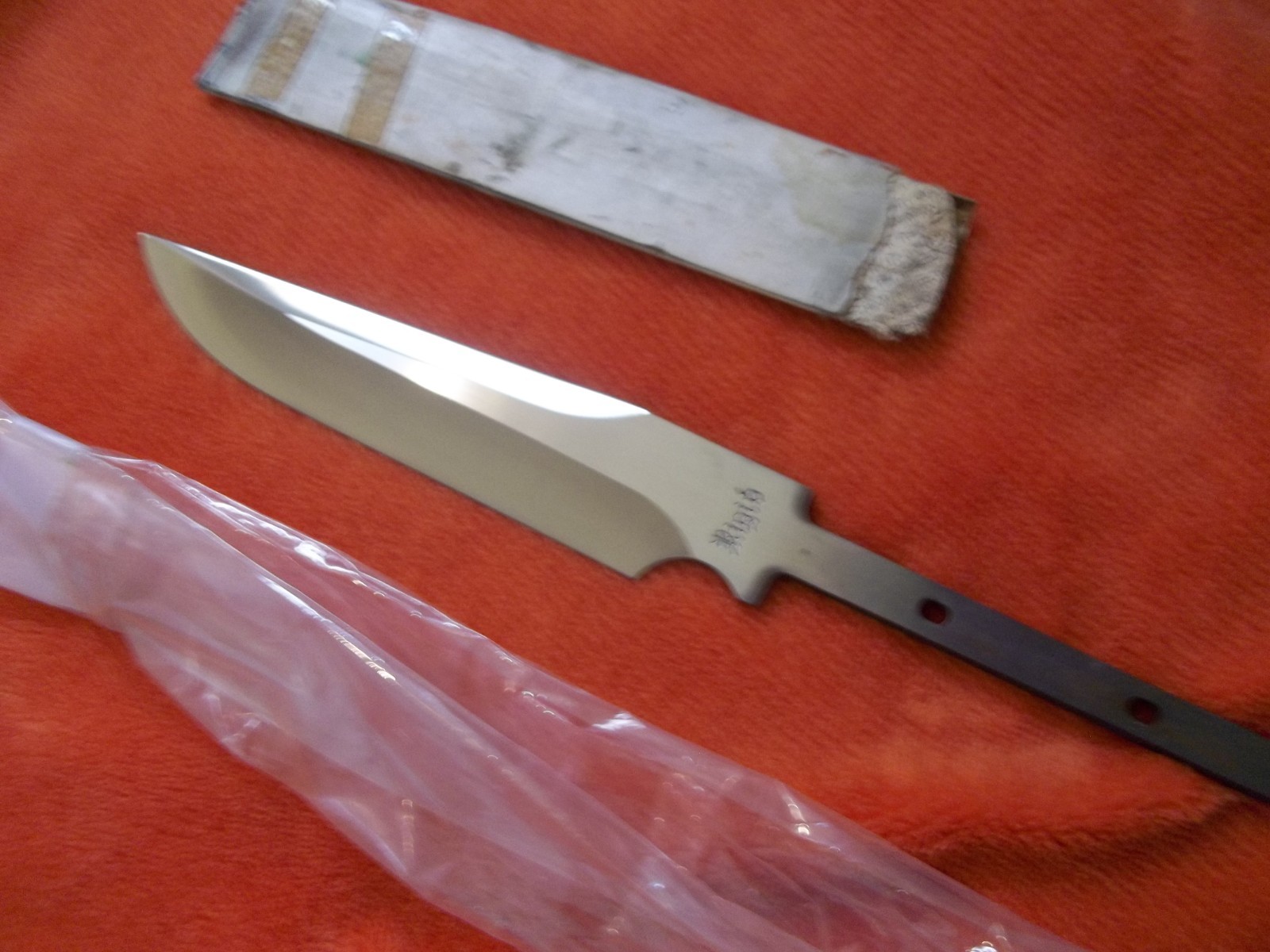 Vintage Tak Fukuta (Rigid RG-45) Seki Japan Fixed Blade Blank Vintage Tak Fukuta (Rigid RG-45) Seki Japan Fixed Blade Blank