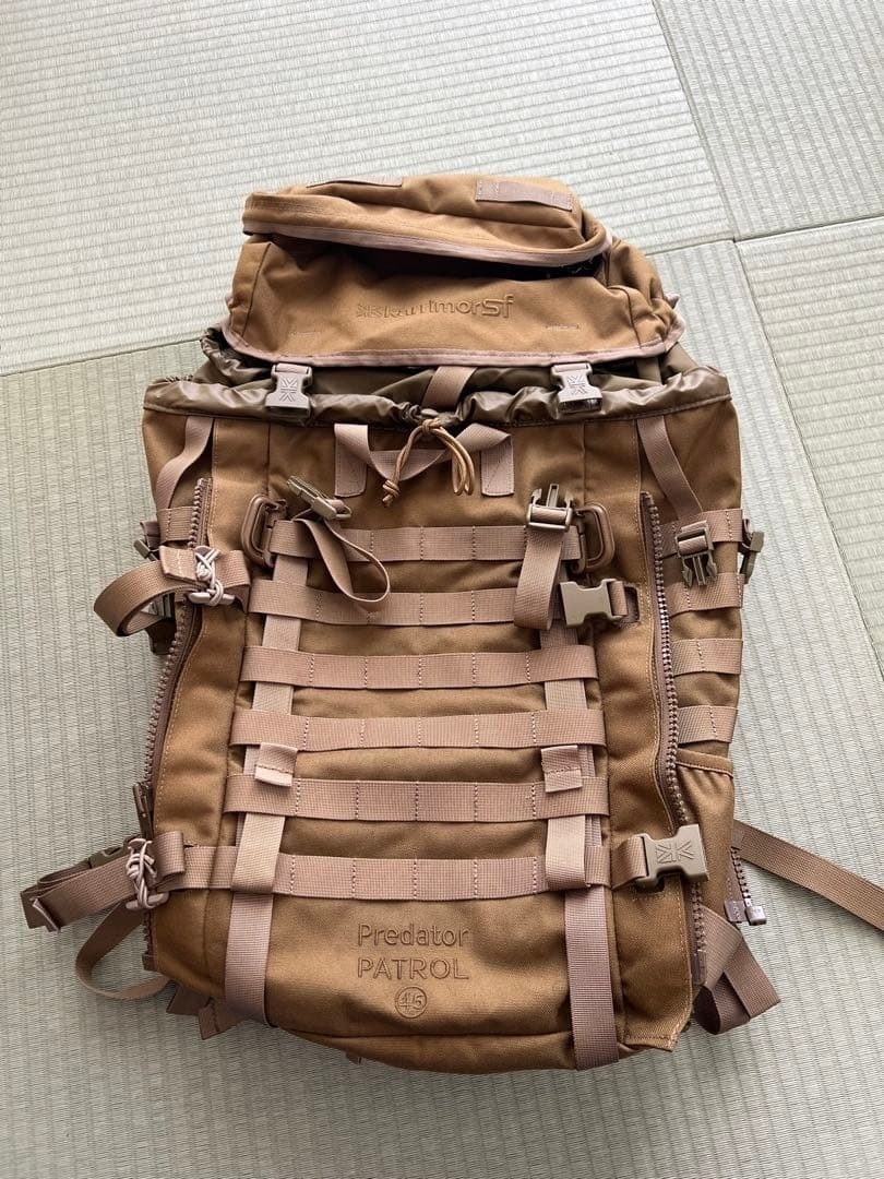 Karrimor SF Predator PATROL Backpack Coyote Brown MOLLE Military Tactical Used