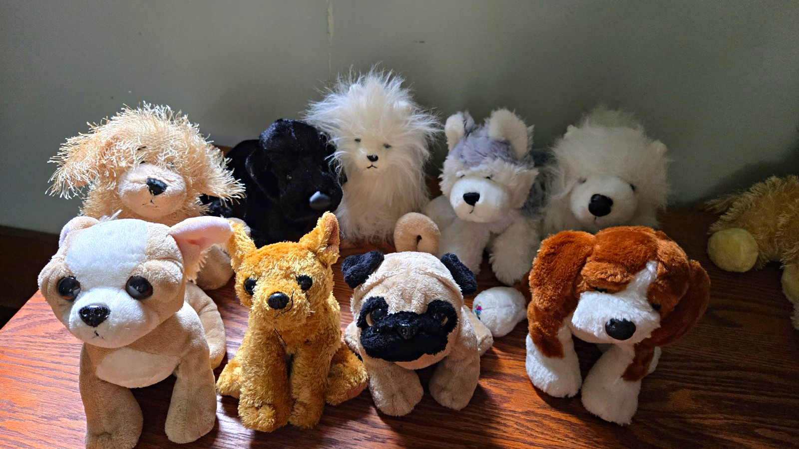 Lot of Vintage 2000s Dog Webkinz, Ages 3-7 (6-14 in), No Tags