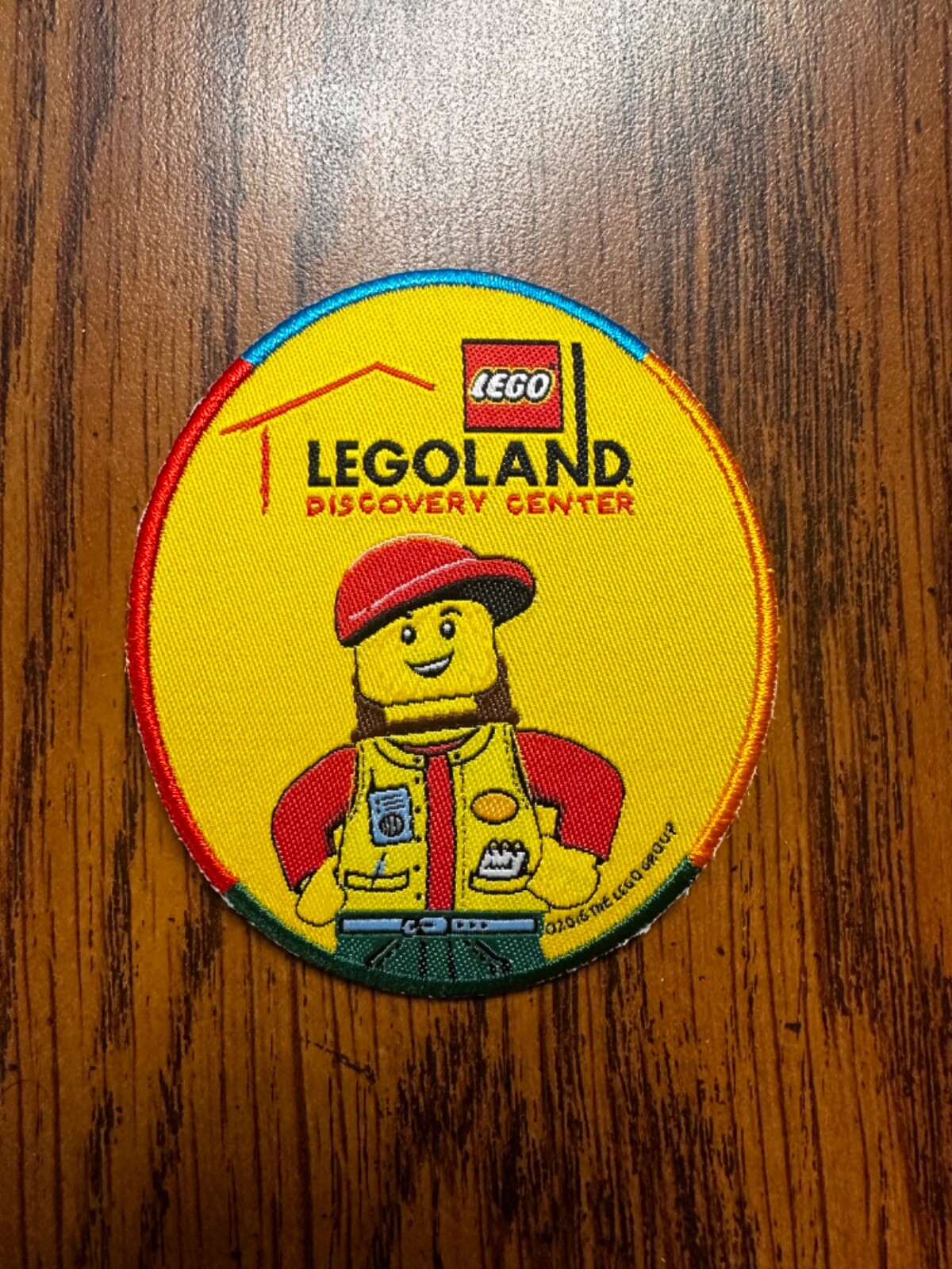 Vintage Legoland Discovery Center Iron-on Patch - Rare Item Vintage Legoland Discovery Center Iron-on Patch - Rare Item
