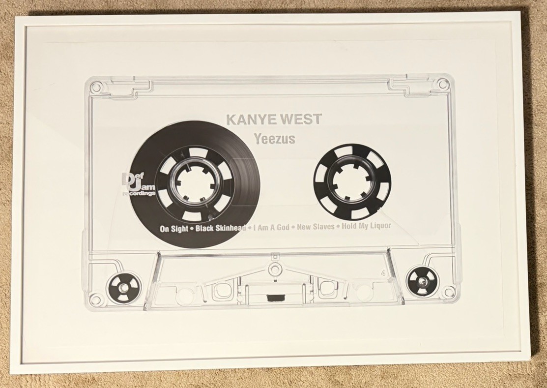 Kanye West Yeezus Cassette Photograph by Julien Roubinet Limited Edition Kanye West Yeezus Cassette Photograph by Julien Roubinet Limited Edition