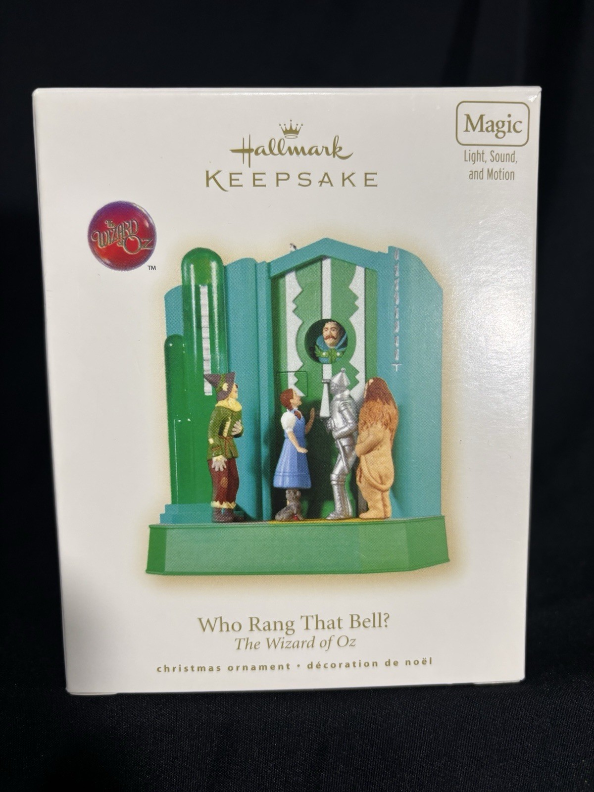 HALLMARK KEEPSAKE 2008 WIZARD OF OZ WHO RANG THAT BELL Ornament Works HALLMARK KEEPSAKE 2008 WIZARD OF OZ WHO RANG THAT BELL Ornament Works