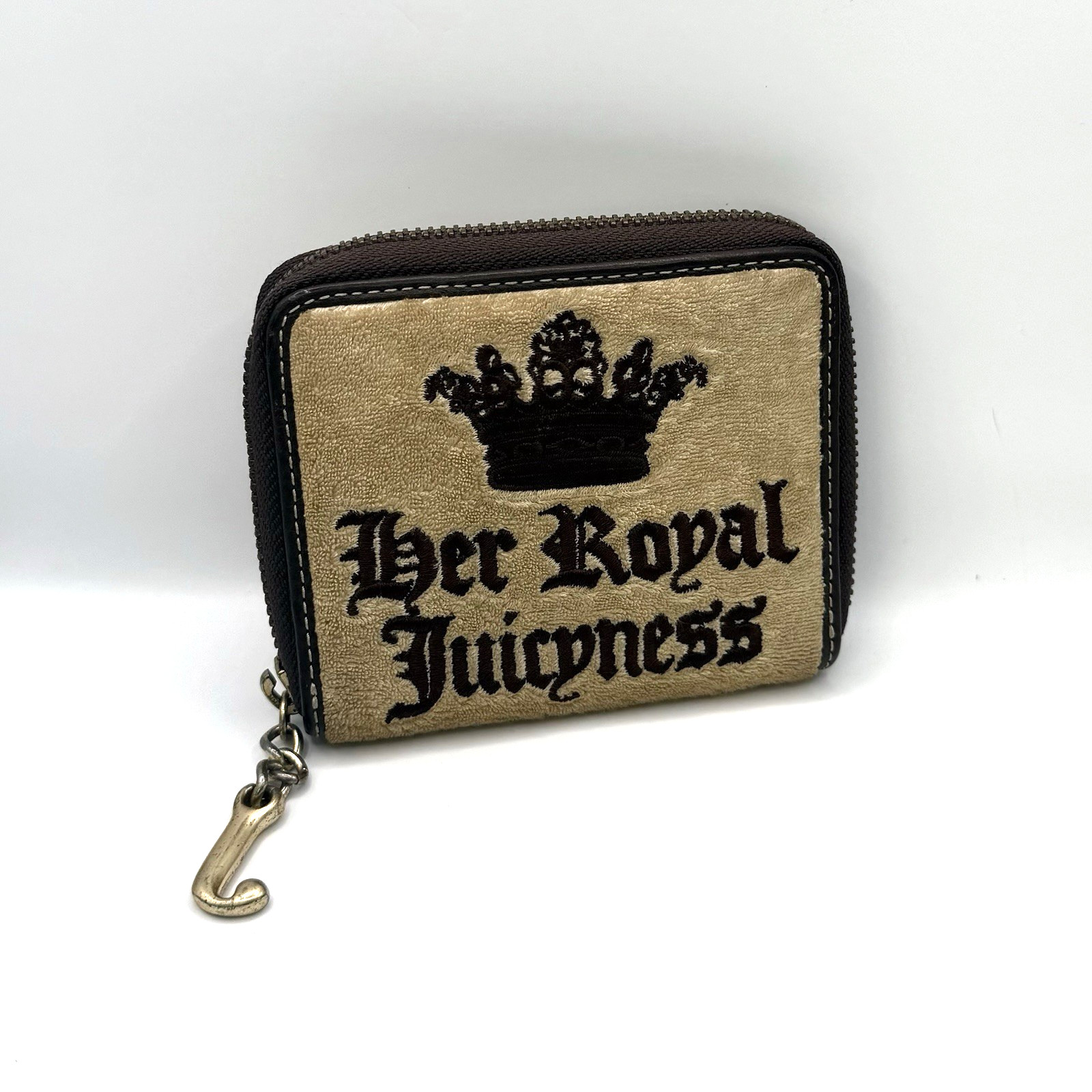 Vintage 2006 Juicy Couture Her Royal Juicyness Small French Wallet Y2K Rare