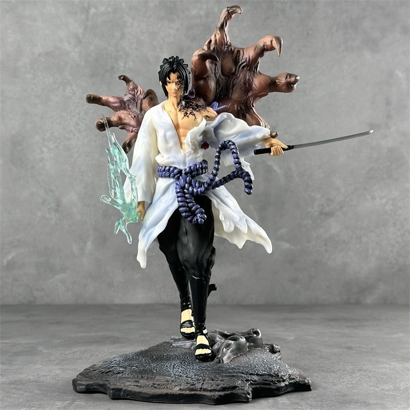 28cm NARUTO Uchiha Sasuke Statue GK Collection Figure PVC Action Figure 28cm NARUTO Uchiha Sasuke Statue GK Collection Figure PVC Action Figure