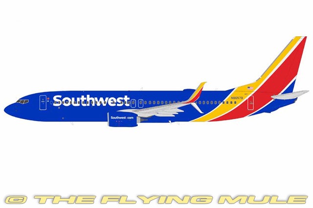 NG 1:200 737-800 Southwest Airlines N8657B