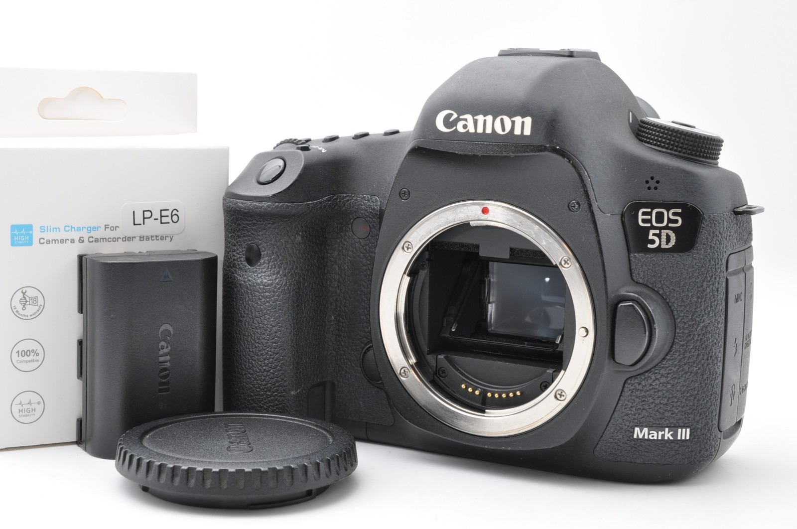 Excellent+5 Canon EOS 5D Mark III 22.3 MP Digital SLR Camera Body w/ Charger