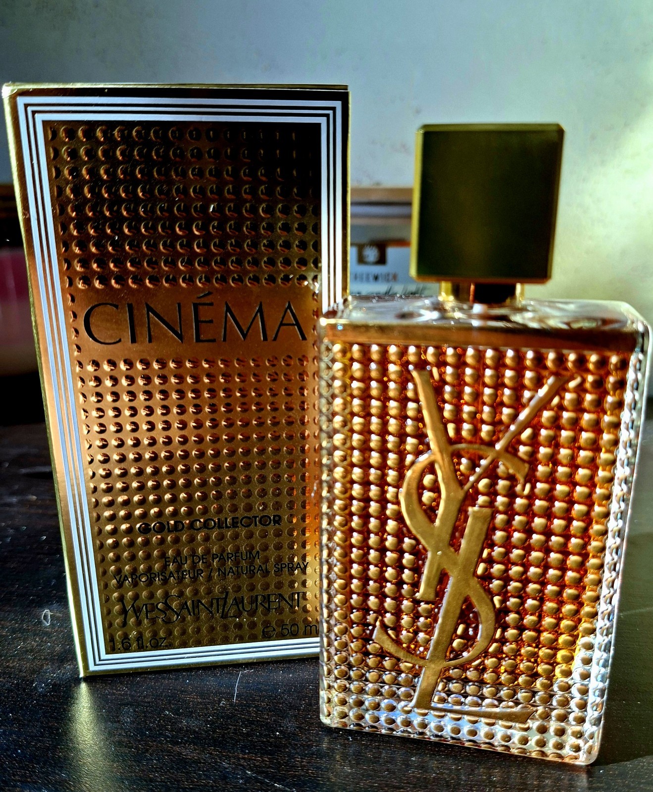 Rare Perfume Yves Saint Laurent Cinema Gold Edition 2005 - 50ml EDP Full + Box