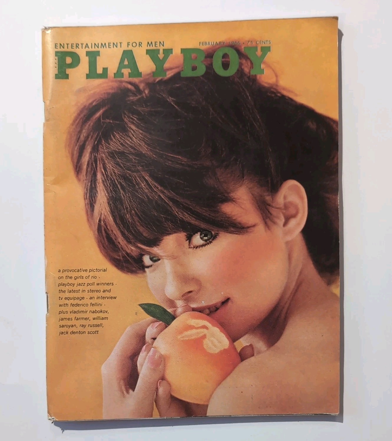 Playboy Magazine February 1966 Vintage Rare Playboy Magazine February 1966 Vintage Rare
