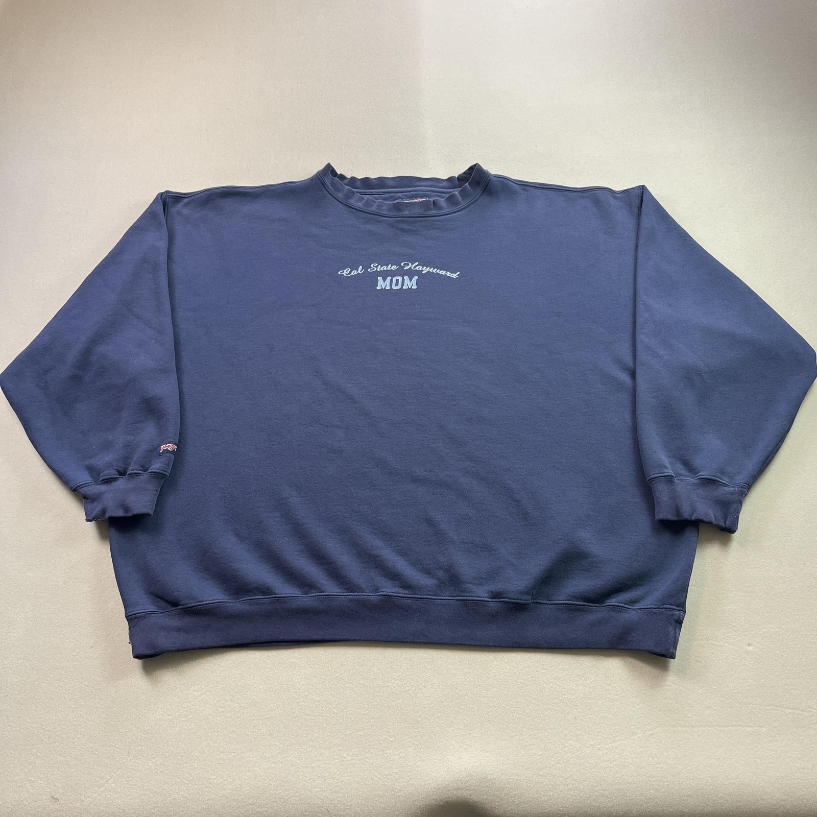 Vintage Cal State Hayward Sweatshirt Adult XL Blue JanSport Mom Fleece Crewneck