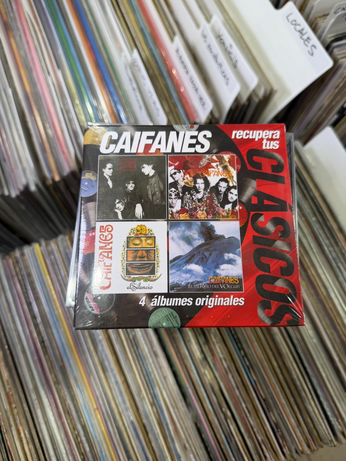 CAIFANES RECUPERA TUS CLASICOS 4CDs SHIPS FREE FROM THE US