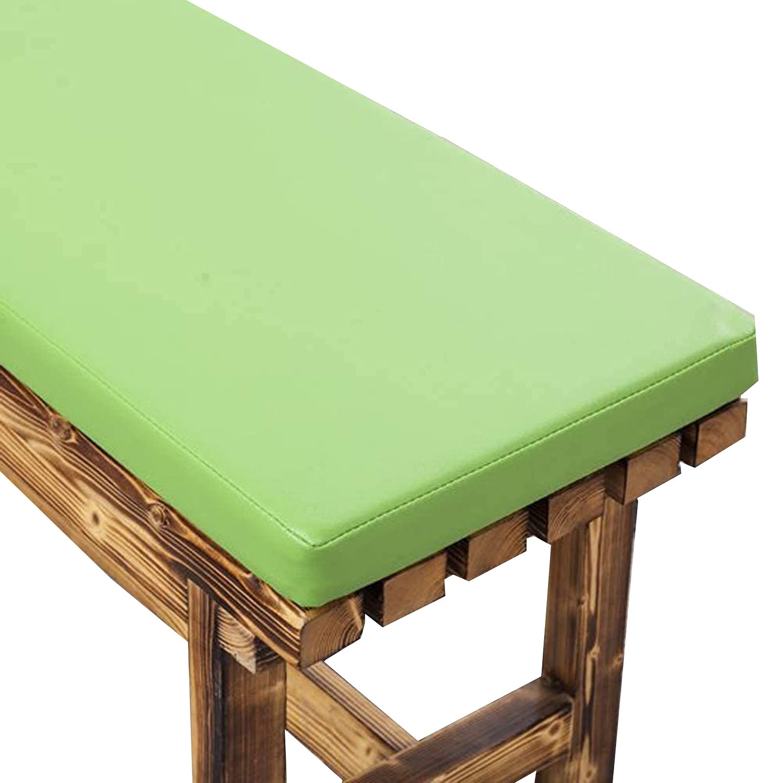 Outdoor Indoor Bench Cushion Leather Thicken Waterproof Non-Slip 47x12inch Green Outdoor Indoor Bench Cushion Leather Thicken Waterproof Non-Slip 47x12inch Green