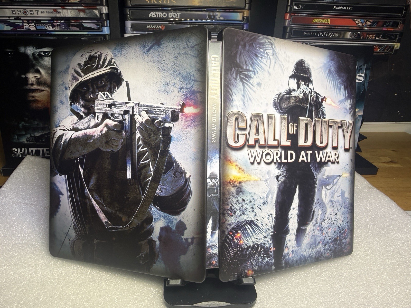 Limited Edition Call Of Duty World At War Custom Steelbook/Steelup Case PS3/Xbox Limited Edition Call Of Duty World At War Custom Steelbook/Steelup Case PS3/Xbox