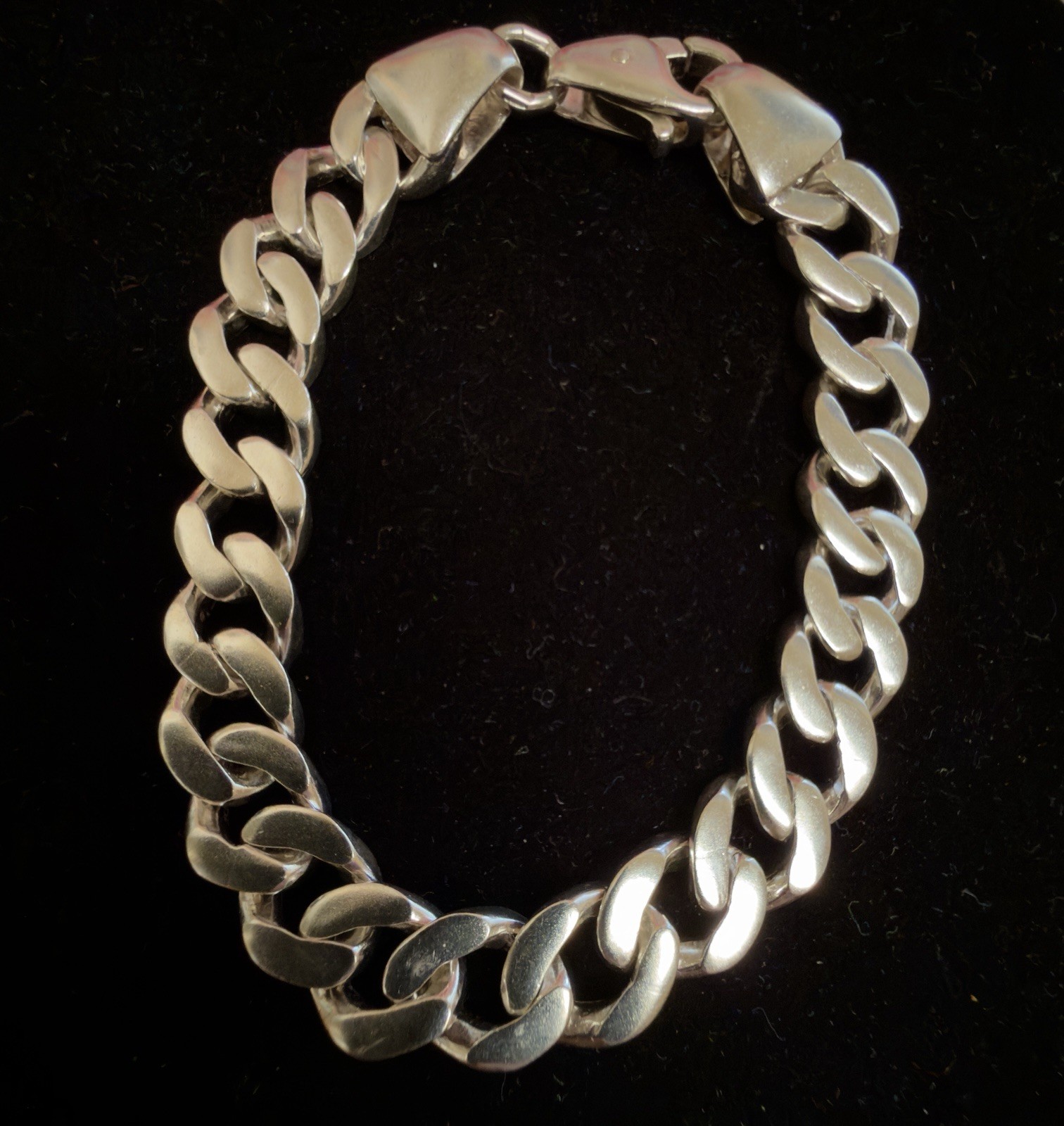 Fabulous 925 Sterling Silver Vintage East European Bracelet  - 7.75