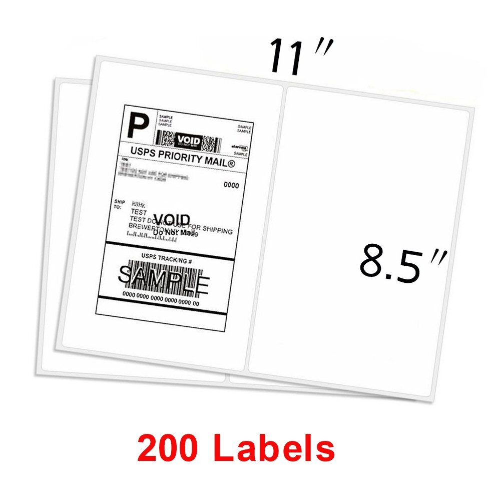 200-4000 Half Sheet Shipping Labels Page 8.5x5.5 Self Adhesive Round 2 Per Sheet 200-4000 Half Sheet Shipping Labels Page 8.5x5.5 Self Adhesive Round 2 Per Sheet