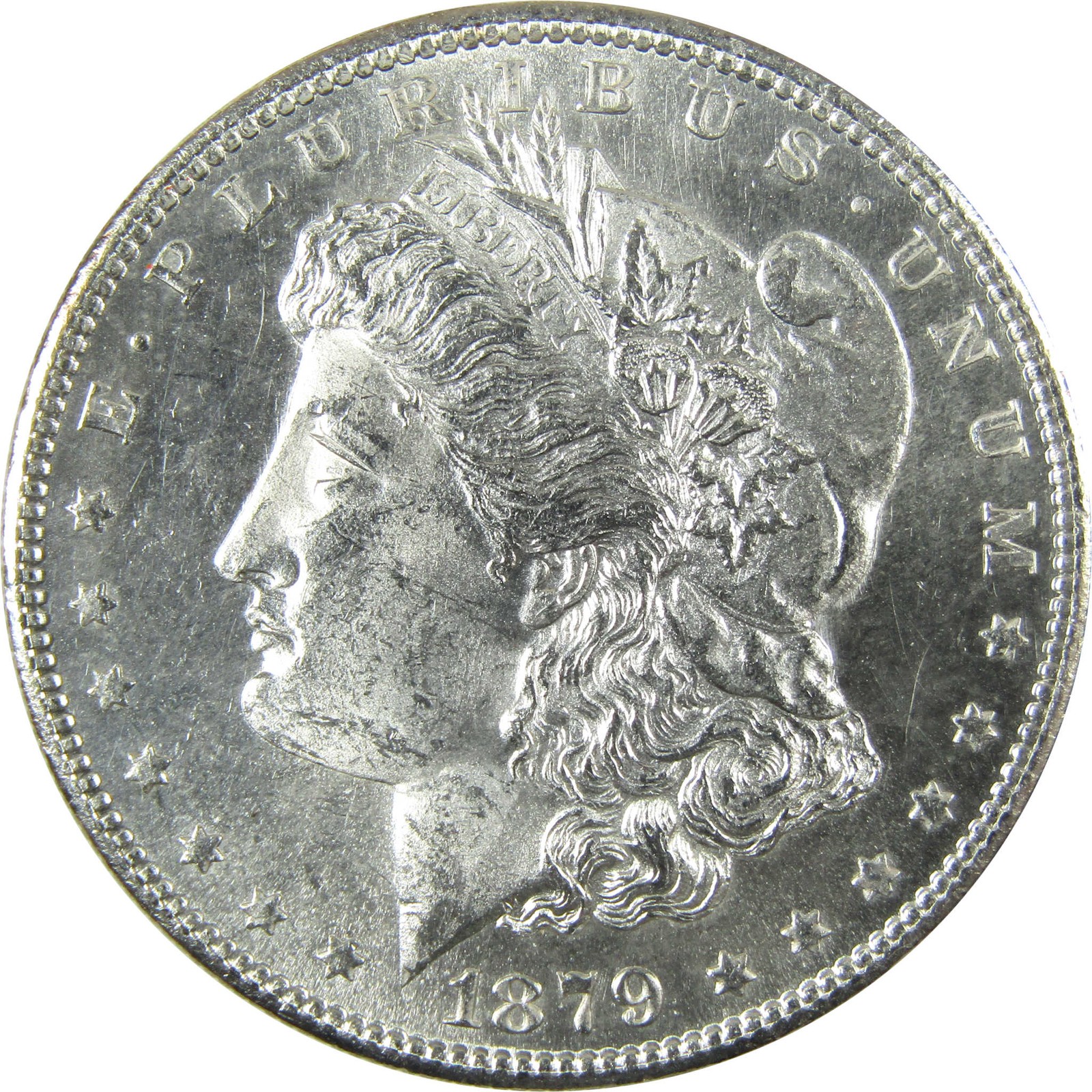 1879 S Rev 79 Morgan Silver Dollar Uncirculated Mint State SKU:I27079 1879 S Rev 79 Morgan Silver Dollar Uncirculated Mint State SKU:I27079