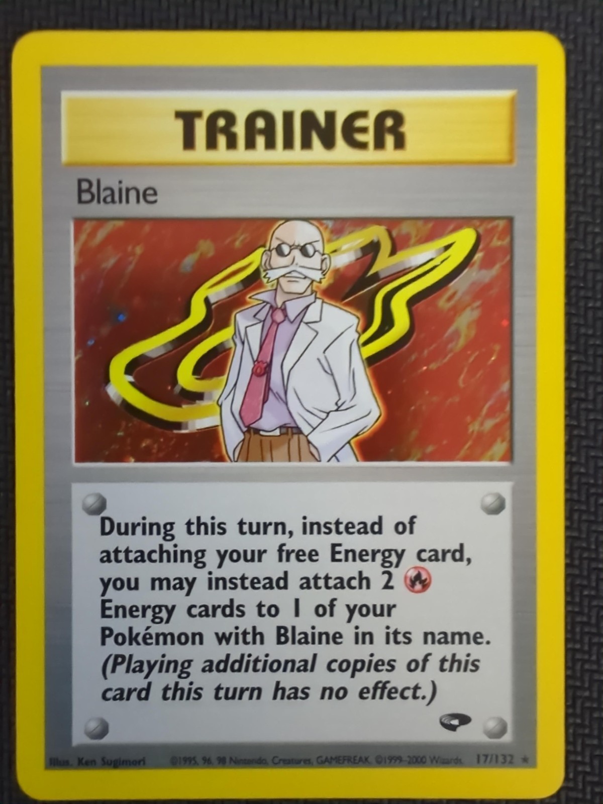 Blaine 17/132 Near Mint Holofoil Blaine 17/132 Near Mint Holofoil