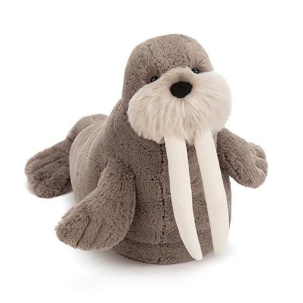 AUTHENTIC❗️NWT Jellycat LARGE Willie Walrus - RETIRED + EXTREMELY RARE