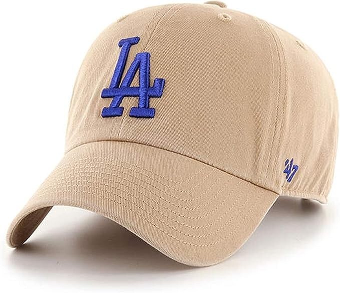Authentic \'47 Brand MLB Los Angeles Dodgers Adjustable MVP/Clean Up/Snap Hat Cap