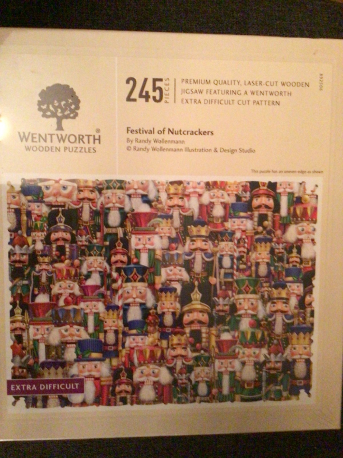 Wentworth Wooden Puzzle Festival Of Nutcrackers 245 New Sealed Wentworth Wooden Puzzle Festival Of Nutcrackers 245 New Sealed