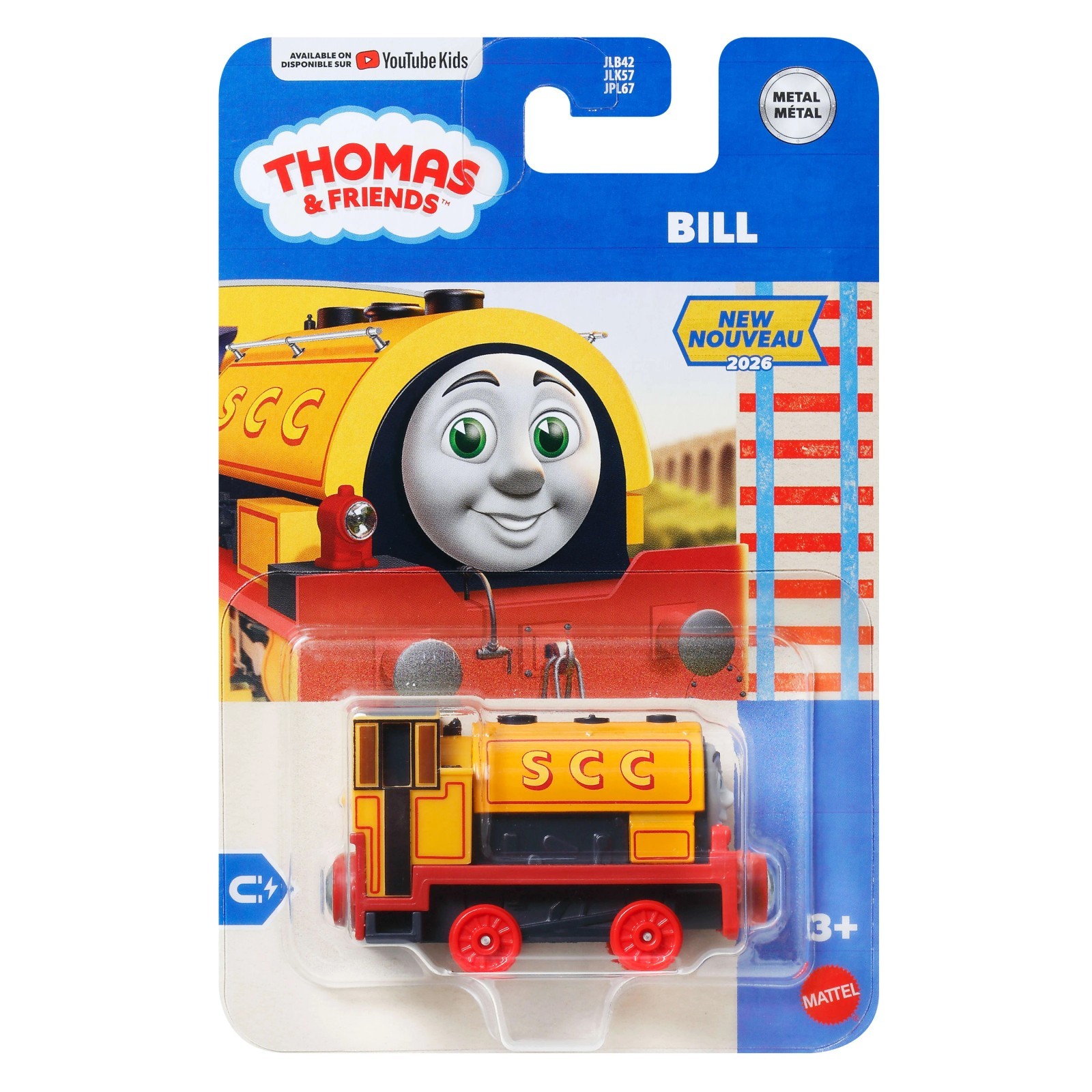 Thomas & Friends 2026 NEW Metal Collection BILL Twin Tank Engine Diecast NIB Thomas & Friends 2026 NEW Metal Collection BILL Twin Tank Engine Diecast NIB